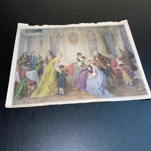 Victorian Print Golden Wedding by Erdmann Mid 20's